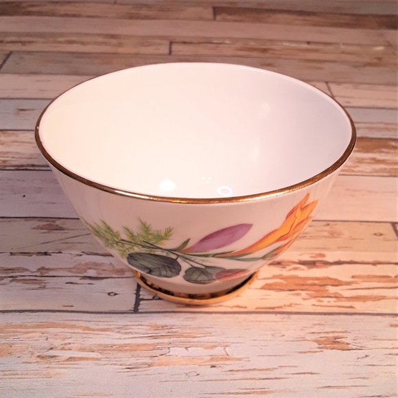 Delphine China Sugar Bowl/Cup Floral Pattern - Picture 3 of 6